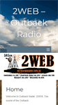 Mobile Screenshot of outbackradio.com.au